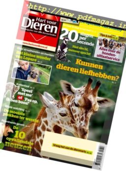 Hart voor Dieren – Maart 2016