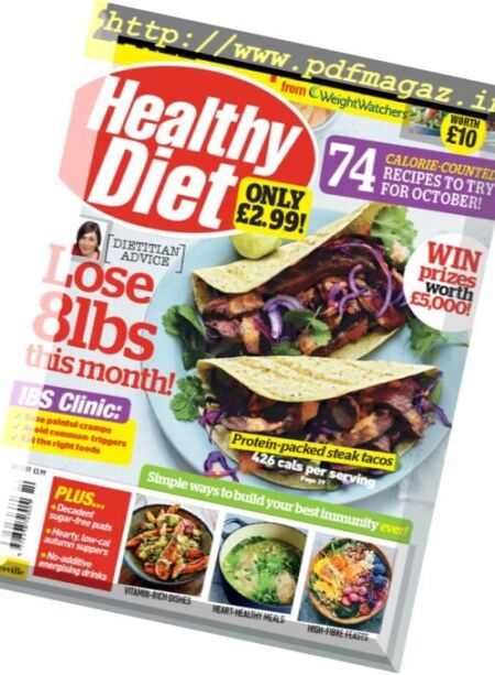 Healthy Diet – October 2017 Cover