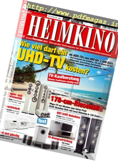 Heimkino – November-Dezember 2017 Cover