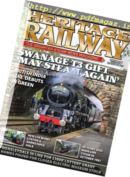 Heritage Railway – 20 October 2017 Cover