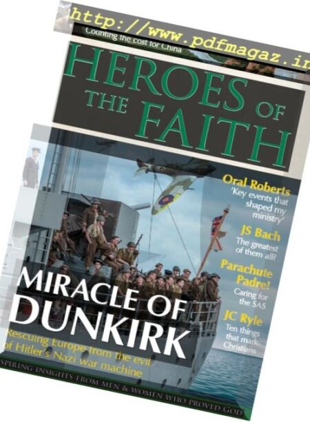 Heroes of the Faith – October 2017 Cover