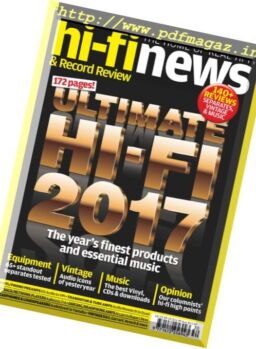 Hi-Fi News – December 2017