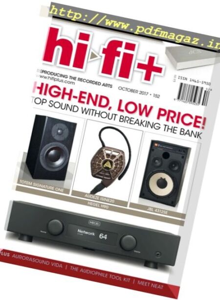 Hi-Fi+ – October 2017 Cover