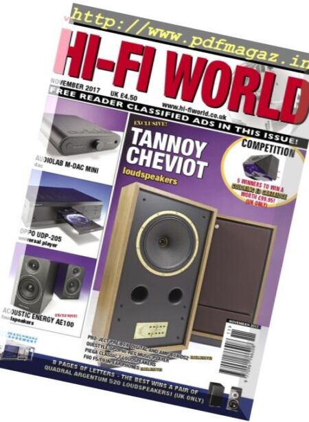Hi-Fi World – November 2017 Cover