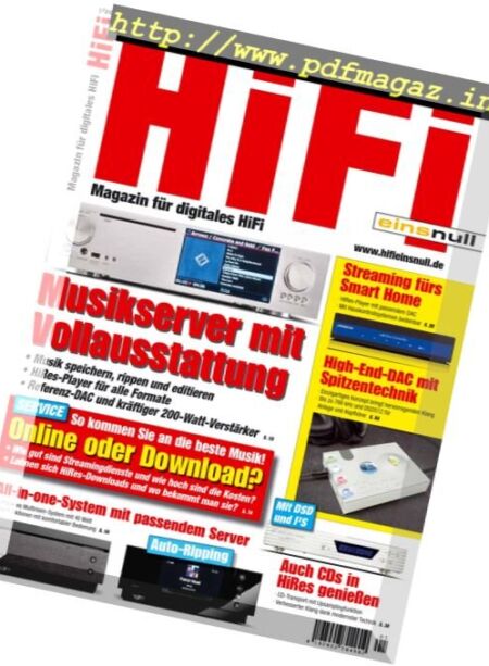 Hifi Einsnull – November-Dezember 2017 Cover