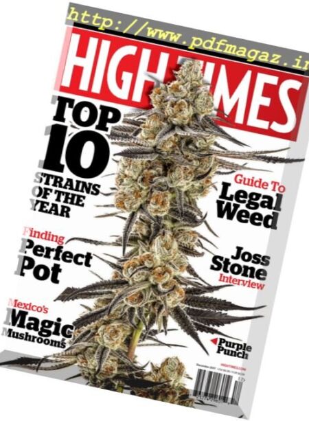 High Times – December 2017 Cover