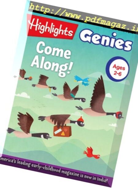 Highlights Genies – November 2017 Cover