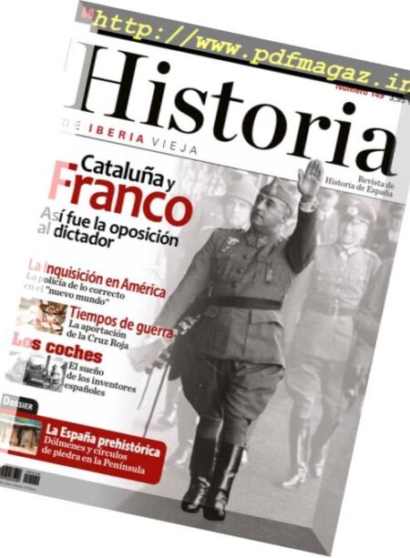 Historia de Iberia Vieja – noviembre 2017 Cover