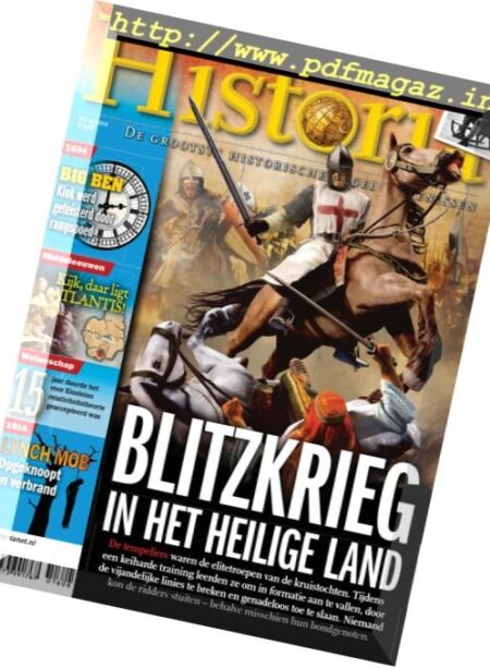 Historia Netherlands – Nr.8, 2016 Cover