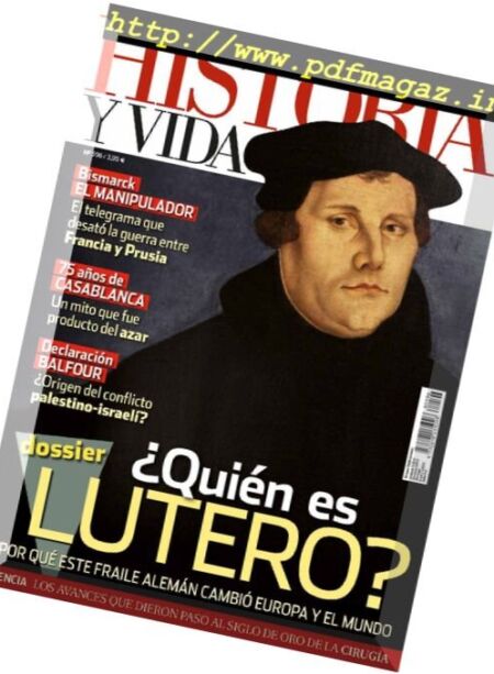 Historia y Vida – noviembre 2017 Cover