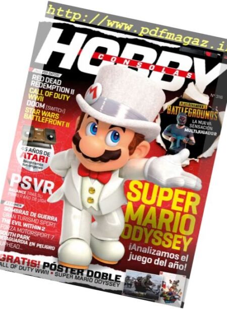 Hobby Consolas – noviembre 2017 Cover