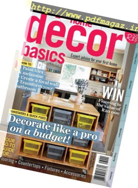 Home Decor Basics – 2017 Cover