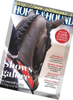 Horse & Hound – 14 September 2017