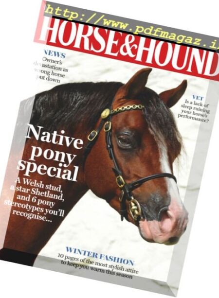 Horse & Hound – 19 October 2017 Cover