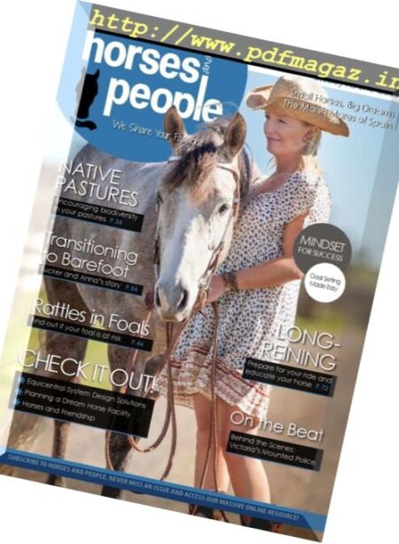 Horses and People – October 2017 Cover