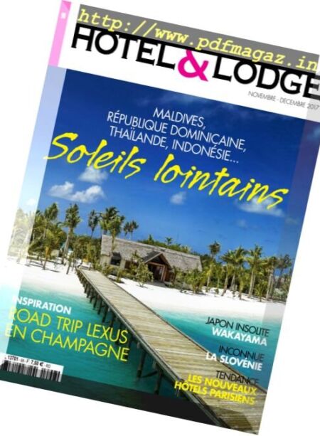 Hotel & Lodge – Novembre-Decembre 2017 Cover