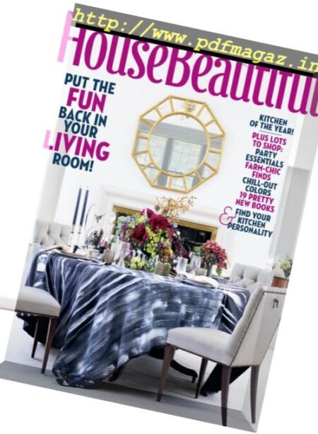 House Beautiful USA – October 2017 Cover