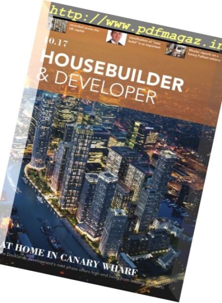 Housebuilder & Developer (HbD) – October 2017 Cover