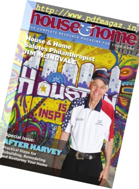 Houston House & Home – October 2017 Cover