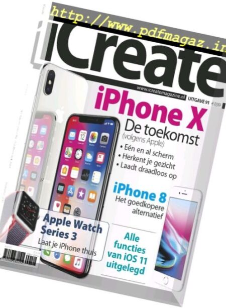 iCreate Netherlands – Uitgave 91 2017 Cover