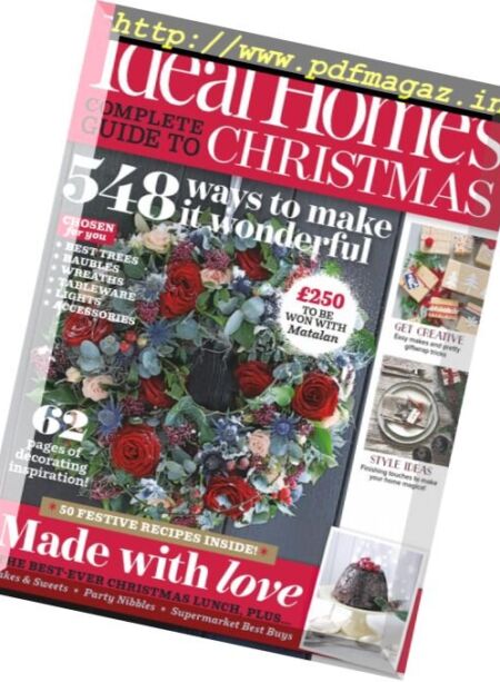 Ideal Home UK – Complete Guide to Christmas 2017 Cover