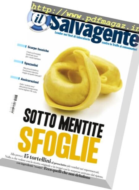 il Salvagente – Ottobre 2017 Cover