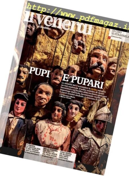 Il Venerdi di Repubblica – 20 Ottobre 2017 Cover
