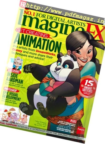 ImagineFX – December 2017 Cover