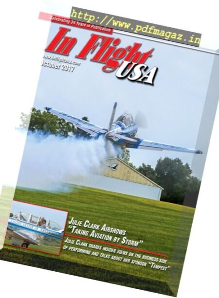 In Flight USA – October 2017 Cover
