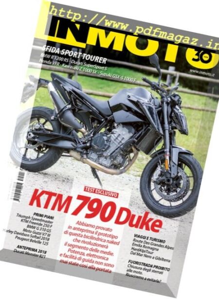 In Moto – Novembre 2017 Cover