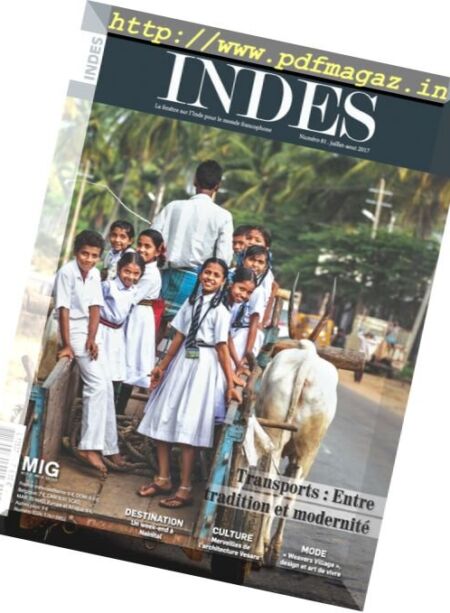 Indes – juillet 2017 Cover
