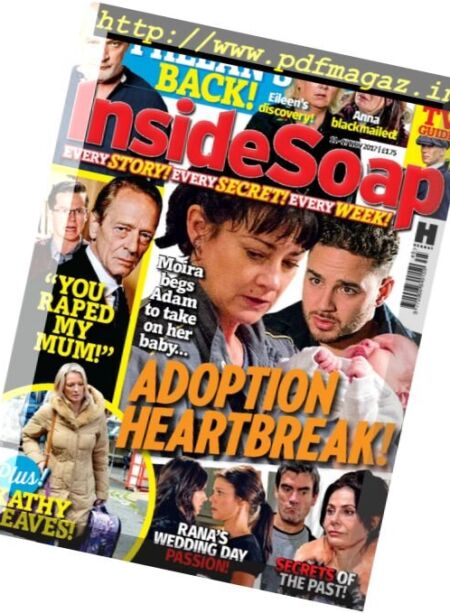 Inside Soap UK – 11 November 2017 Cover