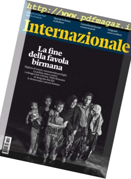 Internazionale – 27 Ottobre 2017 Cover
