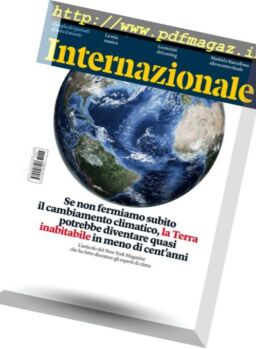 Internazionale – 29 Settembre – 5 Ottobre 2017