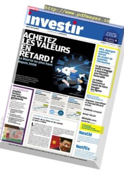 Investir – 21 Octobre 2017