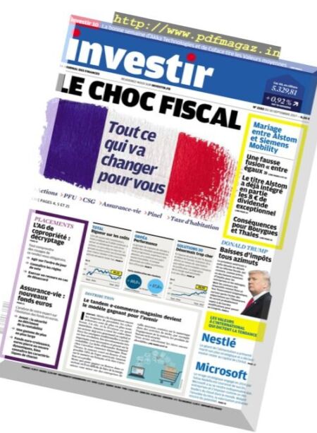 Investir – 30 Septembre 2017 Cover