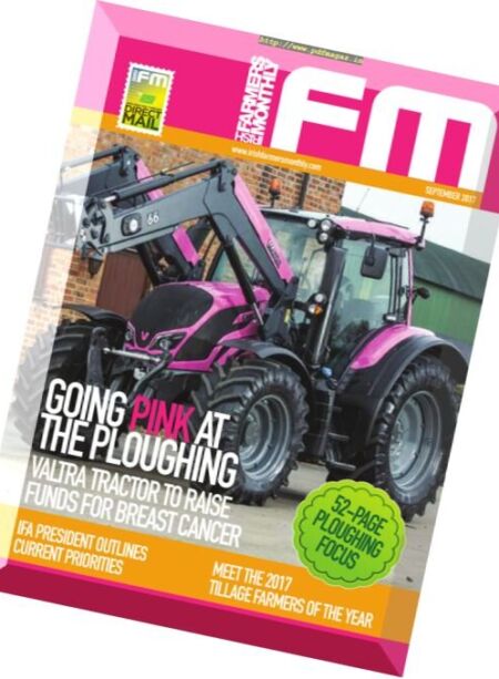 Irish Farmers Monthly – September 2017 Cover
