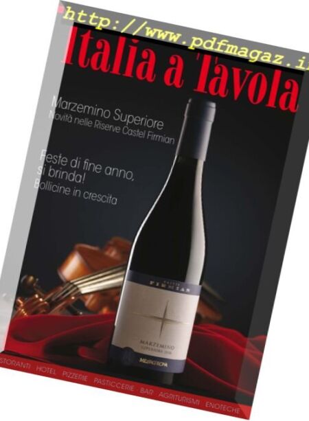 Italia a Tavola – Novembre 2017 Cover