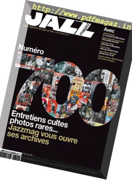 Jazz Magazine – novembre 2017 Cover