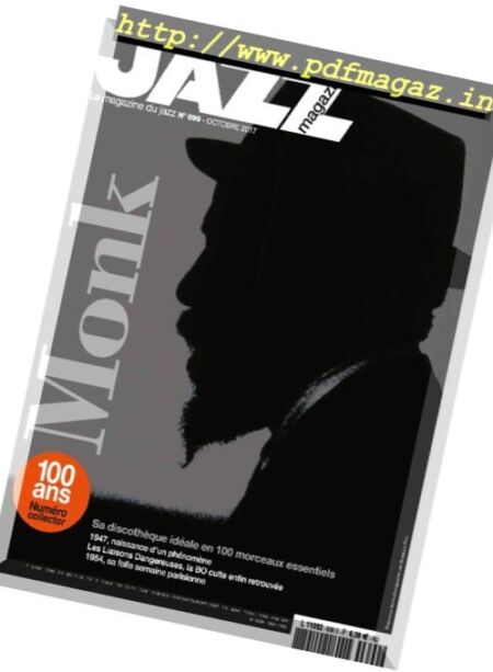 Jazz Magazine – Octobre 2017 Cover
