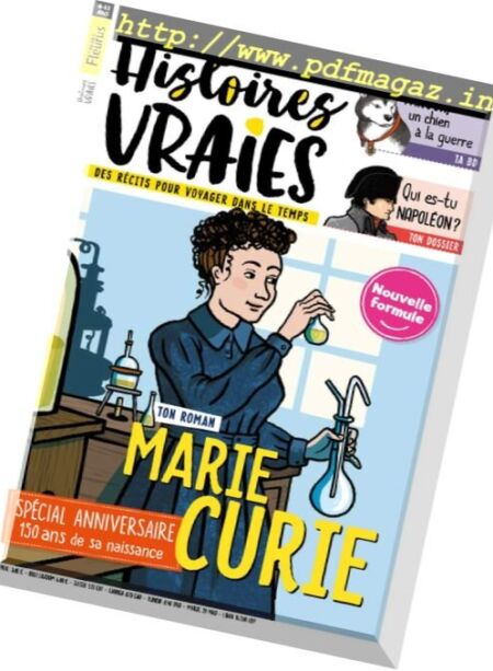Je Lis des Histoires Vraies – Novembre 2017 Cover