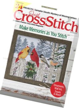 Just CrossStitch – December 2017