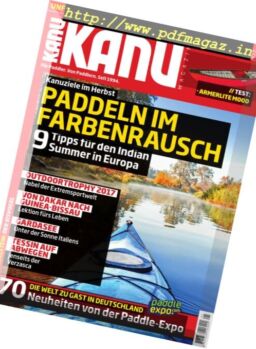 Kanu Magazin – November-Dezember 2017