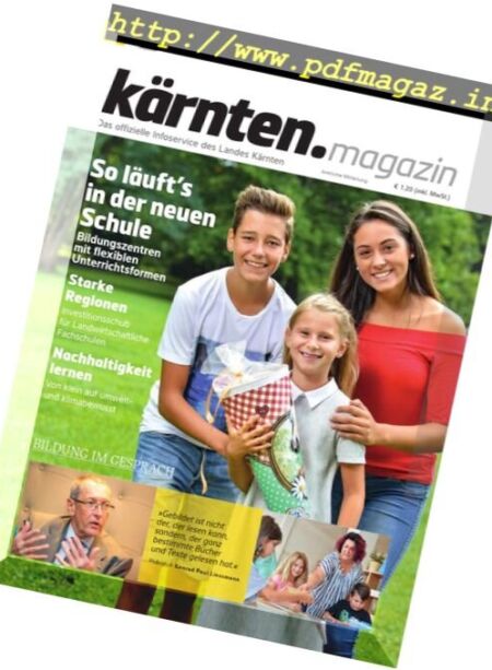 Karnten.magazin – Nr.4, 2017 Cover