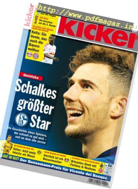 Kicker Magazin – 23 Oktober 2017 Cover