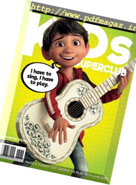 Kids Superclub – November 2017 Cover
