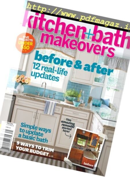Kitchen & Bath Makeover – March 2013 Cover
