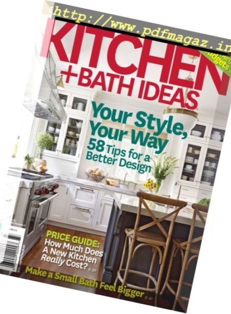 Kitchen and Bath Ideas – August 2013 Cover