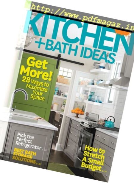 Kitchen and Bath Ideas – May 2014 Cover