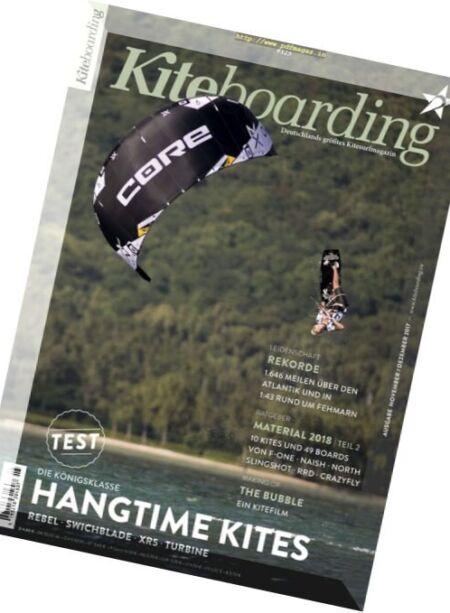 Kiteboarding – November-Dezember 2017 Cover